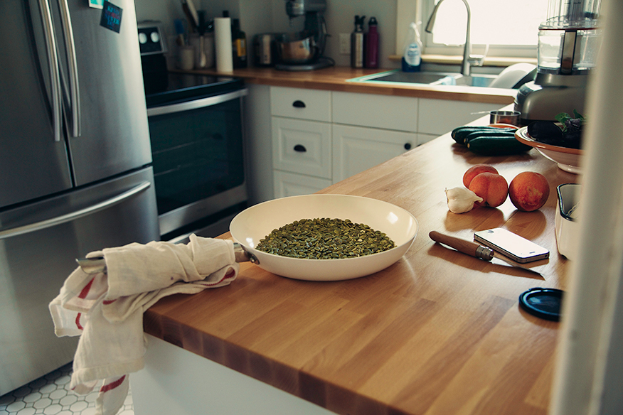 toasted seeds // @thefirstmess