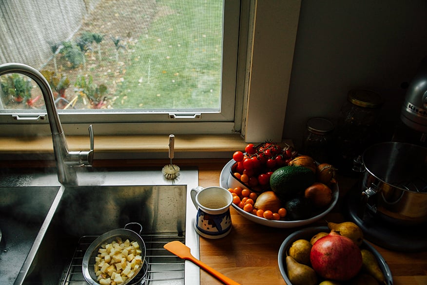 steamy celery root // @thefirstmess