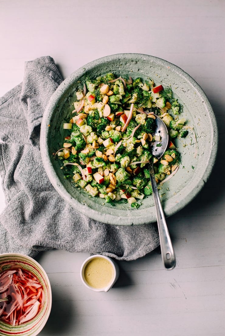 caraway and horseradish broccoli quinoa salad