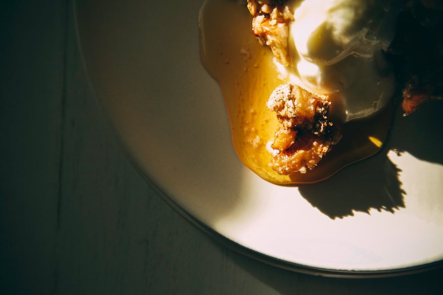 hearty apple-spice buckwheat bake // via @thefirstmess