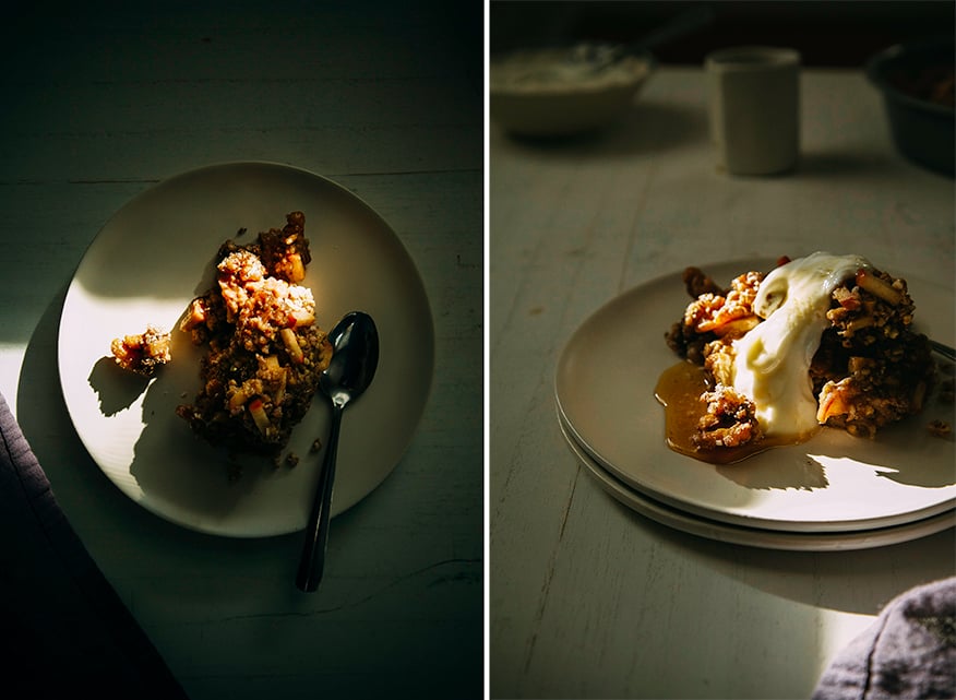 hearty apple-spice buckwheat bake #vegan + #glutenfree // www.thefirstmess.com