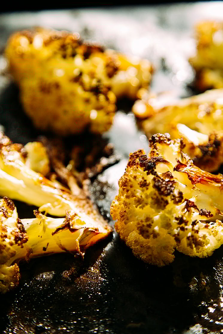 roasted cauliflower // www.thefirstmess.com
