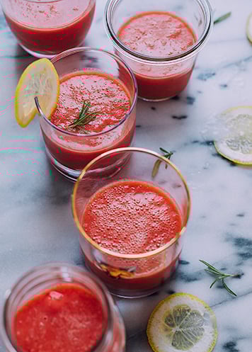 frozen rosemary watermelon-ade // the firstmess.com