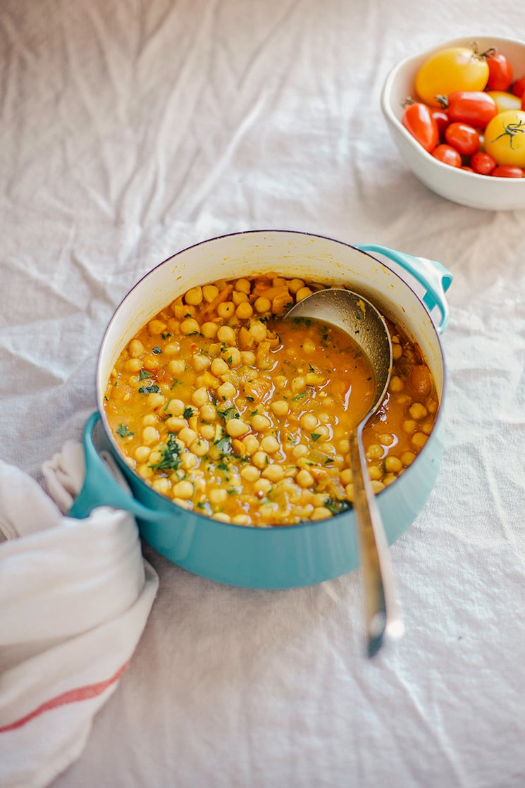 golden chana masala // via thefirstmess.com