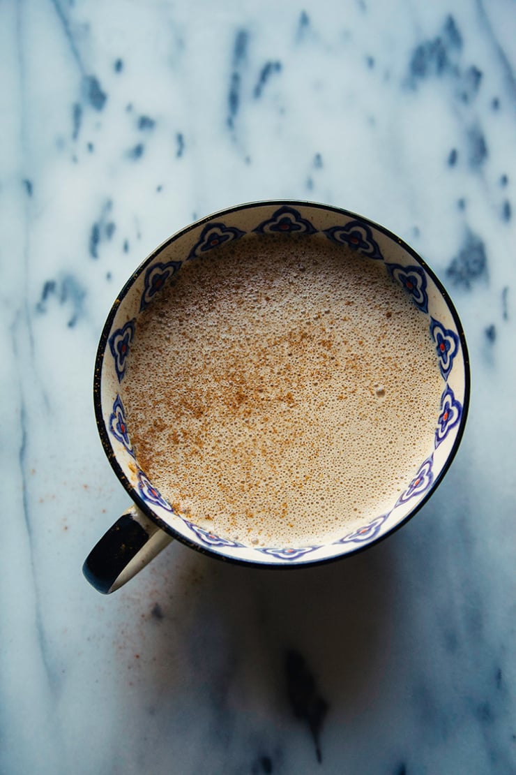 vegan better than bulletproof coffee // via thefirstmess.com