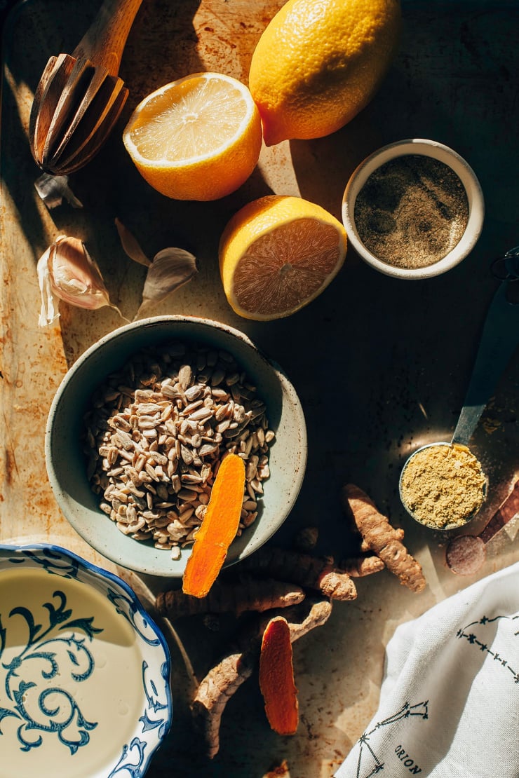 vegan special sauce + a roasted broccoli bowl // thefirstmess.com