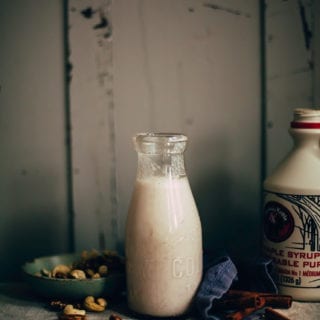 Creamy cinnamon milk #vegan - The First Mess