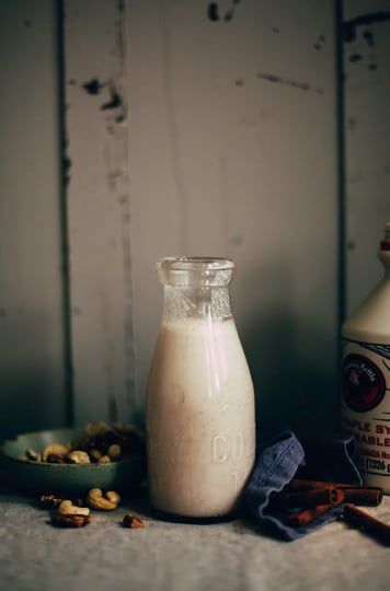 Creamy cinnamon milk #vegan - The First Mess