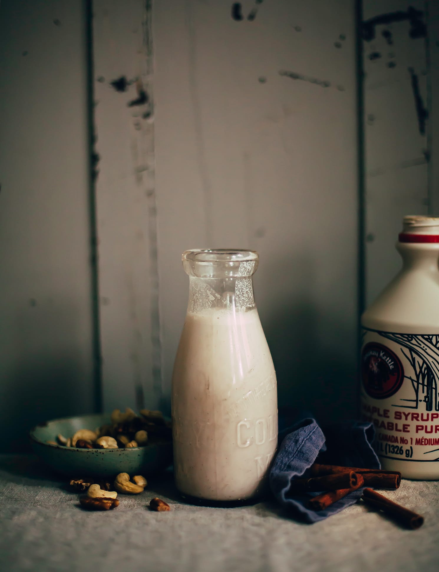 Creamy cinnamon milk #vegan - The First Mess