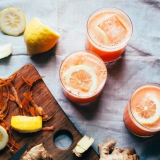 carrot ginger lemonade - The First Mess