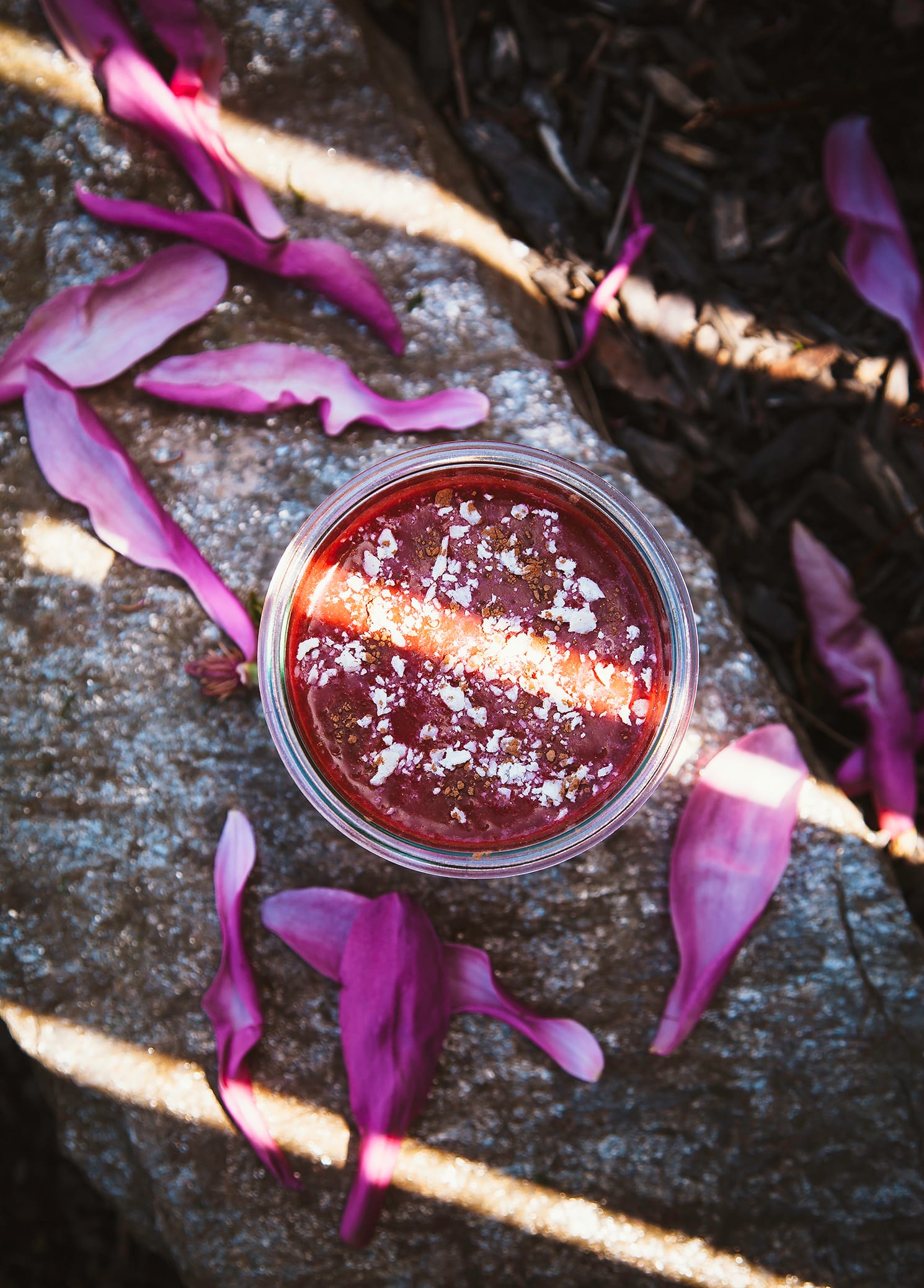 berry beet velvet smoothie - The First Mess