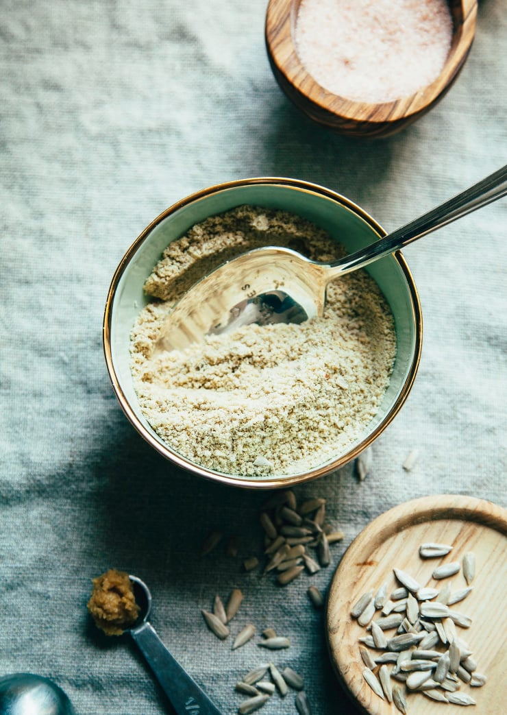 Cheesy Sunflower Sprinkle - The First Mess