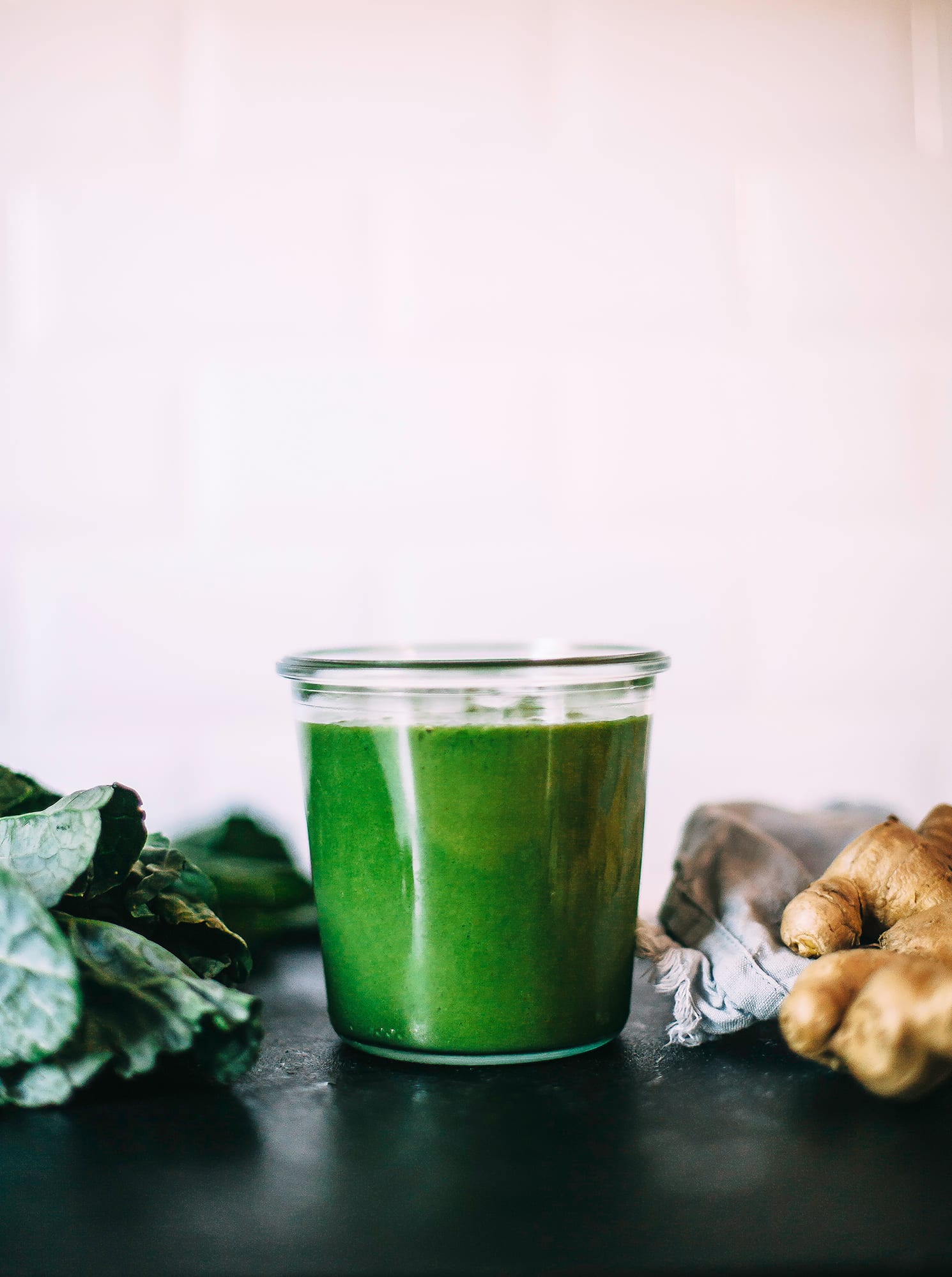 wild ginger green smoothie - The First Mess