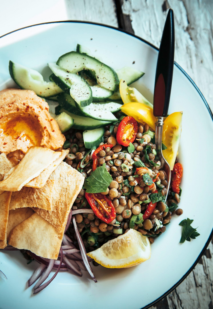 the best marinated lentils from "Oh She Glows Every Day" - The First Mess
