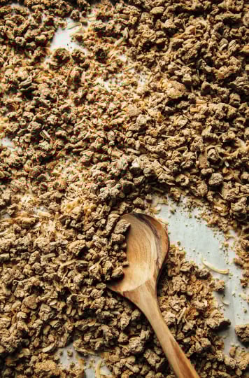 No-Waste Nut Pulp Granola (vegan, grain-free) - The First Mess