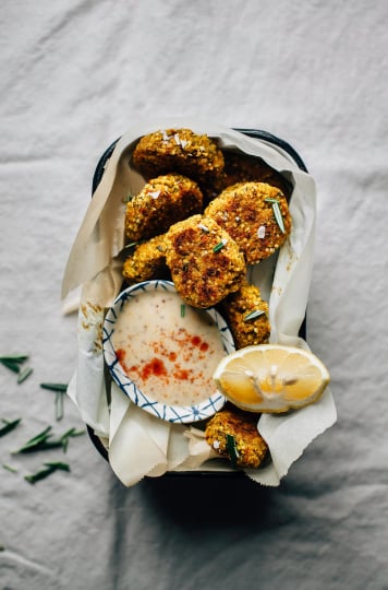 Super Savoury Veggie, Hemp & Millet Nuggets - The First Mess