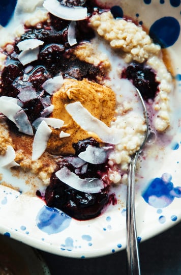 Vegan protein porridge - The First Mess