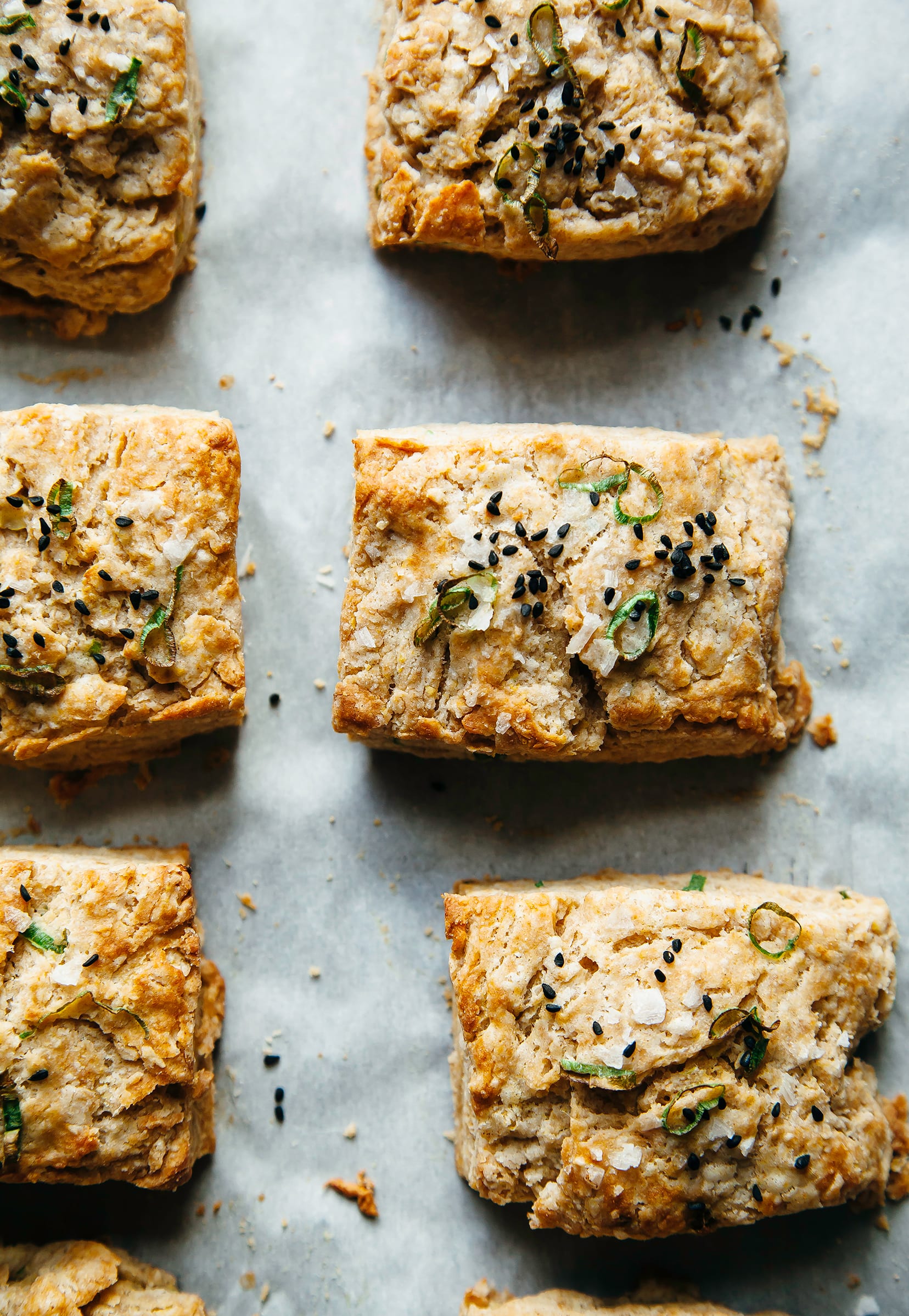 VERY GOOD VEGAN BISCUITS WITH MISO & GREEN ONIONS - The First Mess