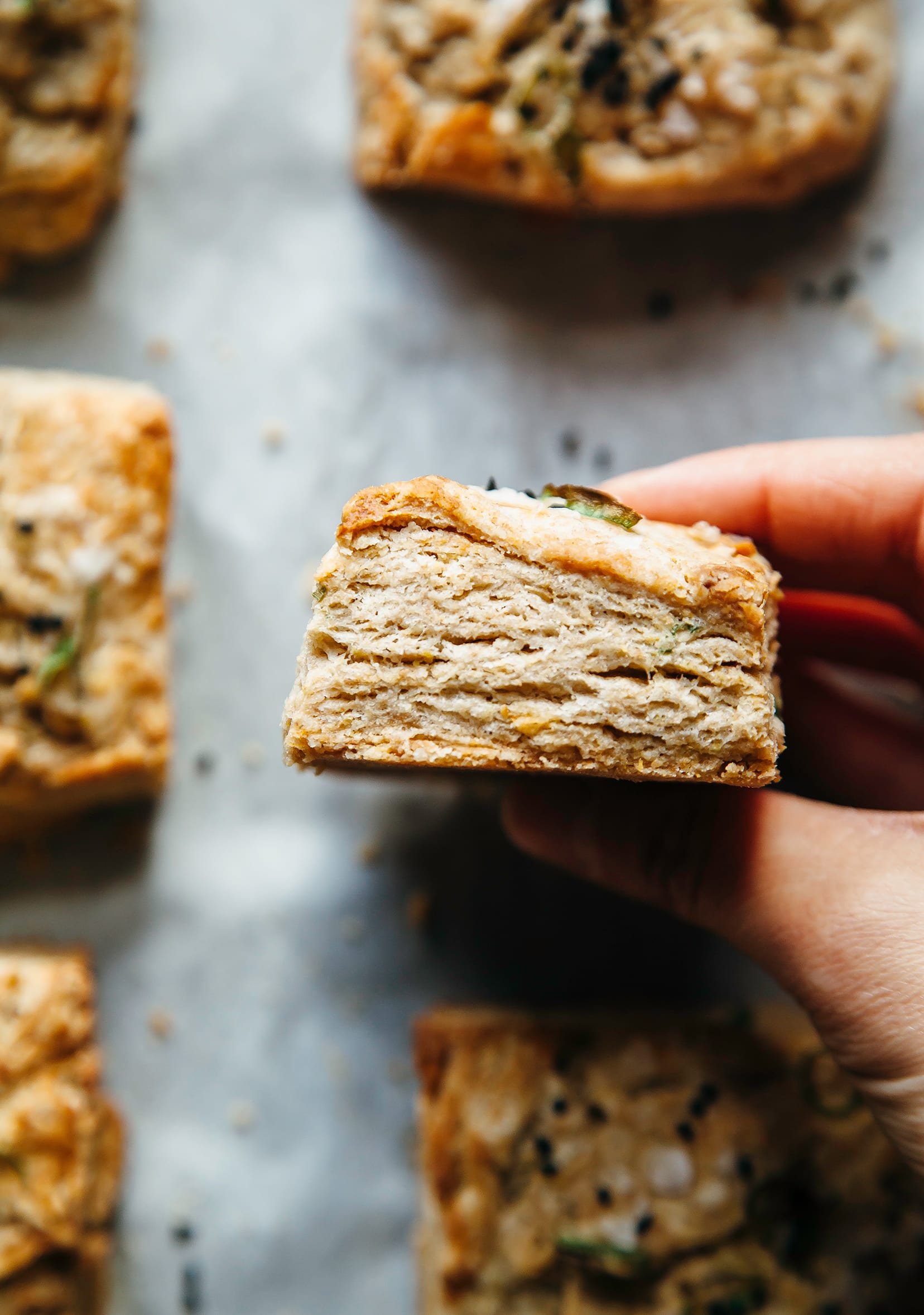 VERY GOOD VEGAN BISCUITS WITH MISO & GREEN ONIONS - The First Mess