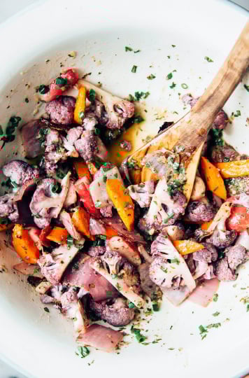 Grilled & Marinated Vegetables with Miso, Lemon, and Herbs - The First Mess