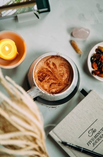 HOT COCOA WITH COCONUT, CARDAMOM & SEA SALT - The First Mess