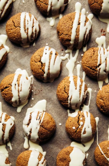 vegan and grain-free ginger molasses softies